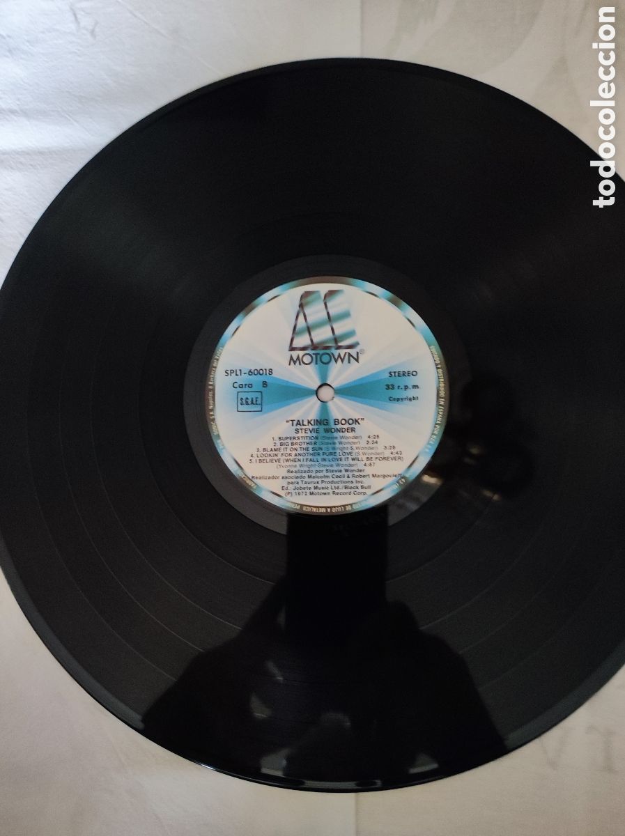 Discos de vinilo: STEVIE WONDER - TALKING BOOK - Foto 5