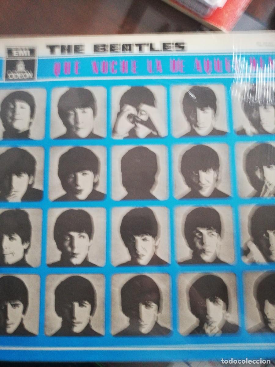 Discos de vinilo: THE BEATLES (QUE NOCHE LA DE AQUEL DIA) - Foto 1