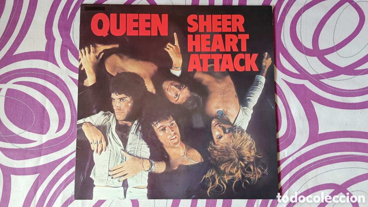 Vinyl records: Queen &ndash; Sheer Heart Attack Vinilo
