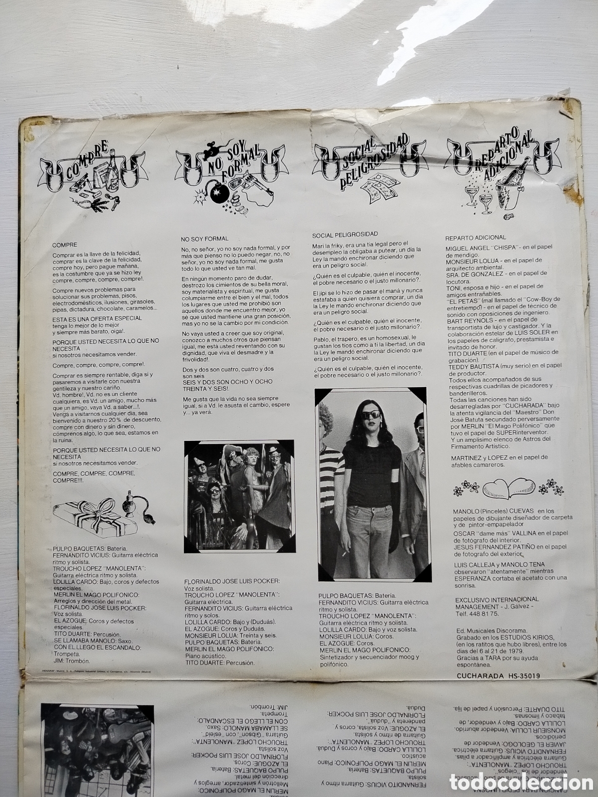 Discos de vinilo: Defectuoso Cucharada LP - Foto 6