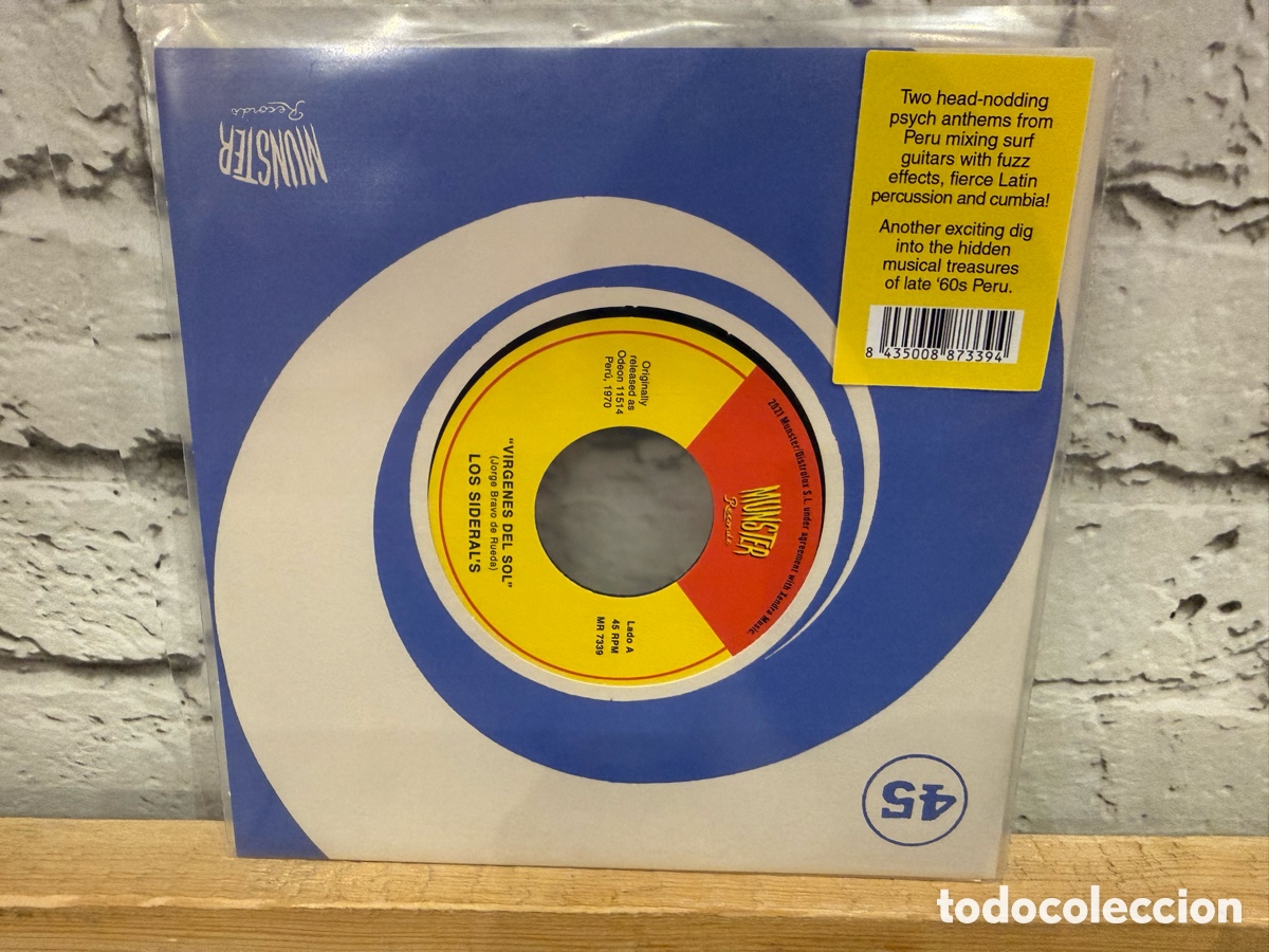 Discos de vinilo: Los Siderals &ndash; Virgenes Del Sol / Dongoh. Single vinilo - Foto 1