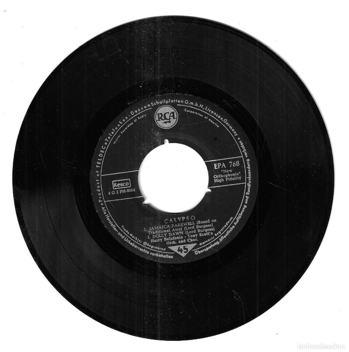 Discos de vinilo: HARRY BELAFONTE - CALYPSO - RCA - 1956 - Foto 2