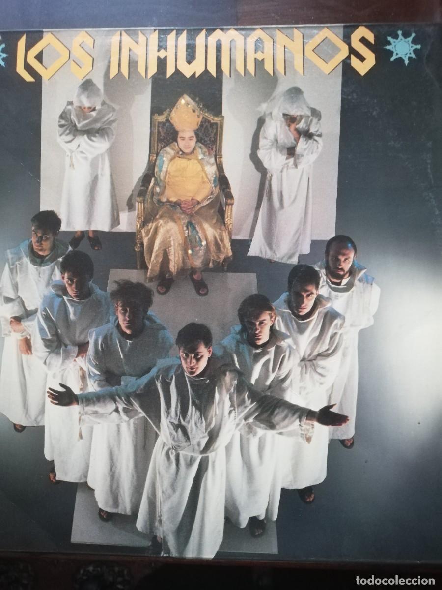 Discos de vinilo: LOS INHUMANOS (disco de vinilo a&ntilde;o 1985) - Foto 1