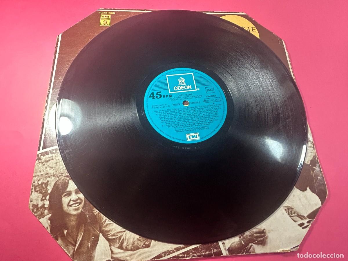 Discos de vinilo: CAFE CREME - EXITOS DE LOS BEATLES - MAXI SINGLE - Foto 3