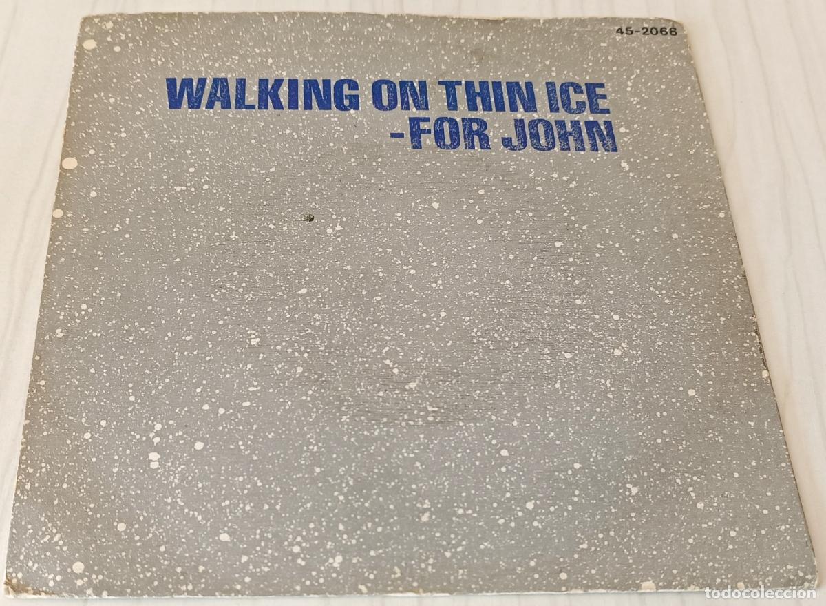 Discos de vinilo: YOKO ONO - WALKING ON THIN ICE GEFFEN - 1981 - Foto 1