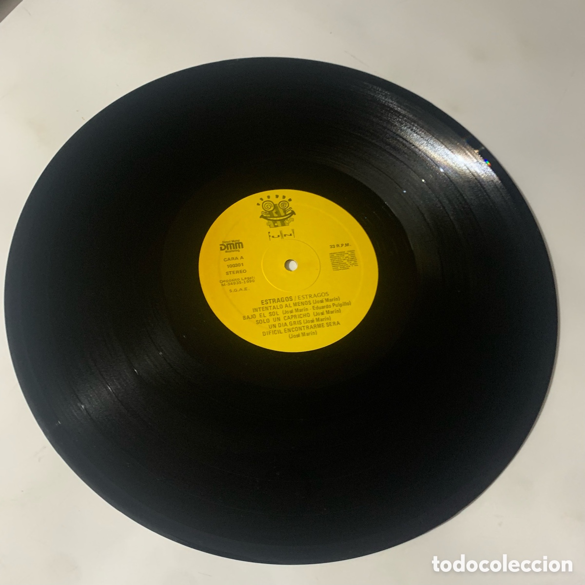 Discos de vinilo: lp Estragos - estragos de 1990 - Foto 3