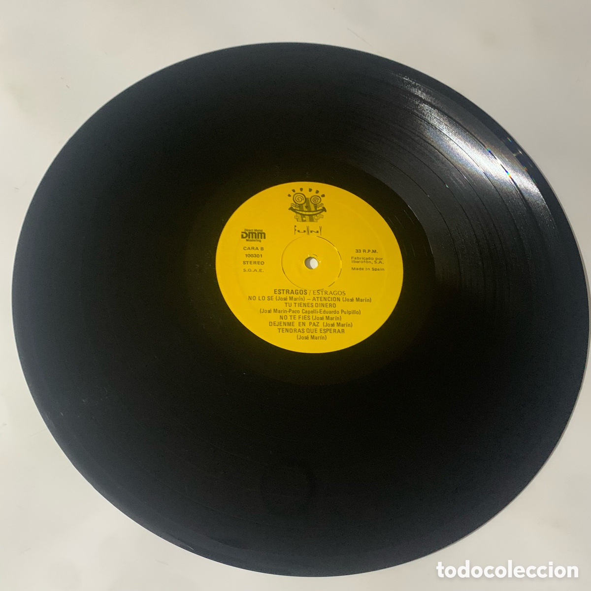 Discos de vinilo: lp Estragos - estragos de 1990 - Foto 4