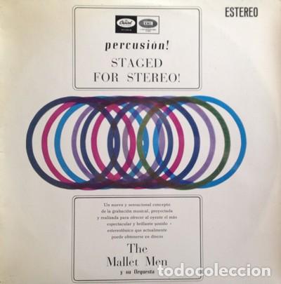 Discos de vinilo: The Mallet Men &ndash; Percussion! Staged For Stereo! - Foto 1
