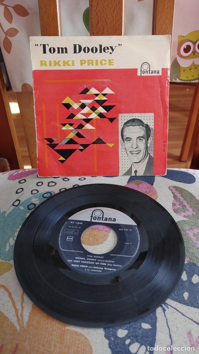 Discos de vinilo: RIKKI PRICE-EP TOM DOOLEY +3 - Foto 1
