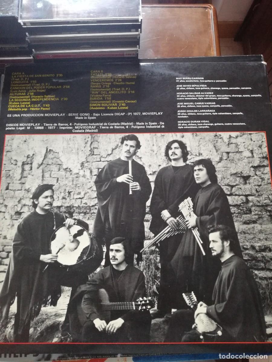 Discos de vinilo: VIVA CHILE INTI-ILIMANI - Foto 2