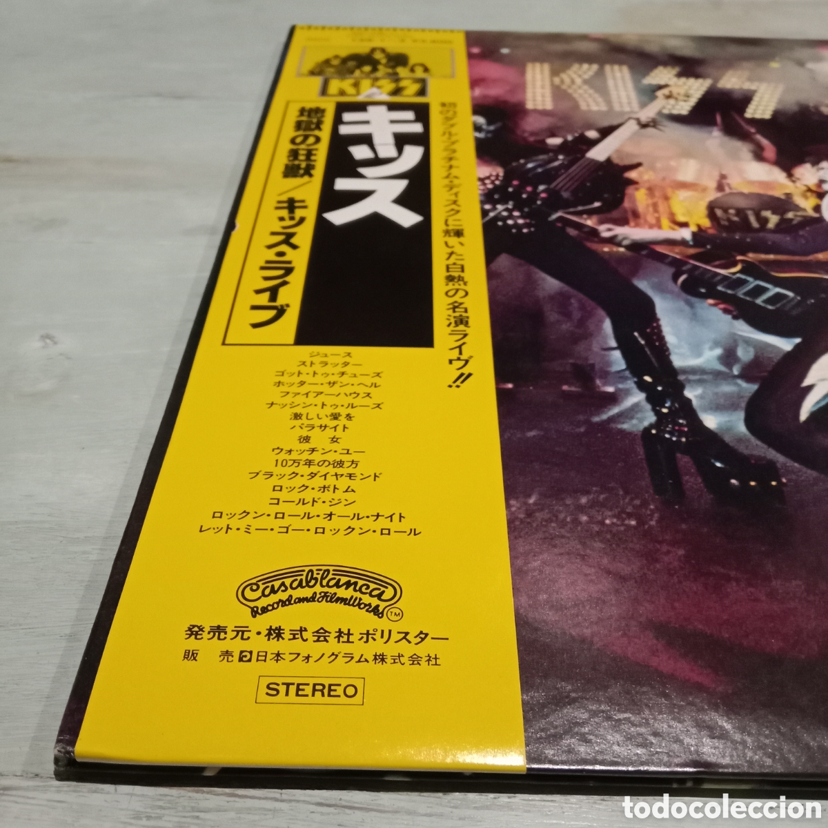 Discos de vinilo: KISS - ALIVE! - LP DOBLE GATEFOLD - Foto 4
