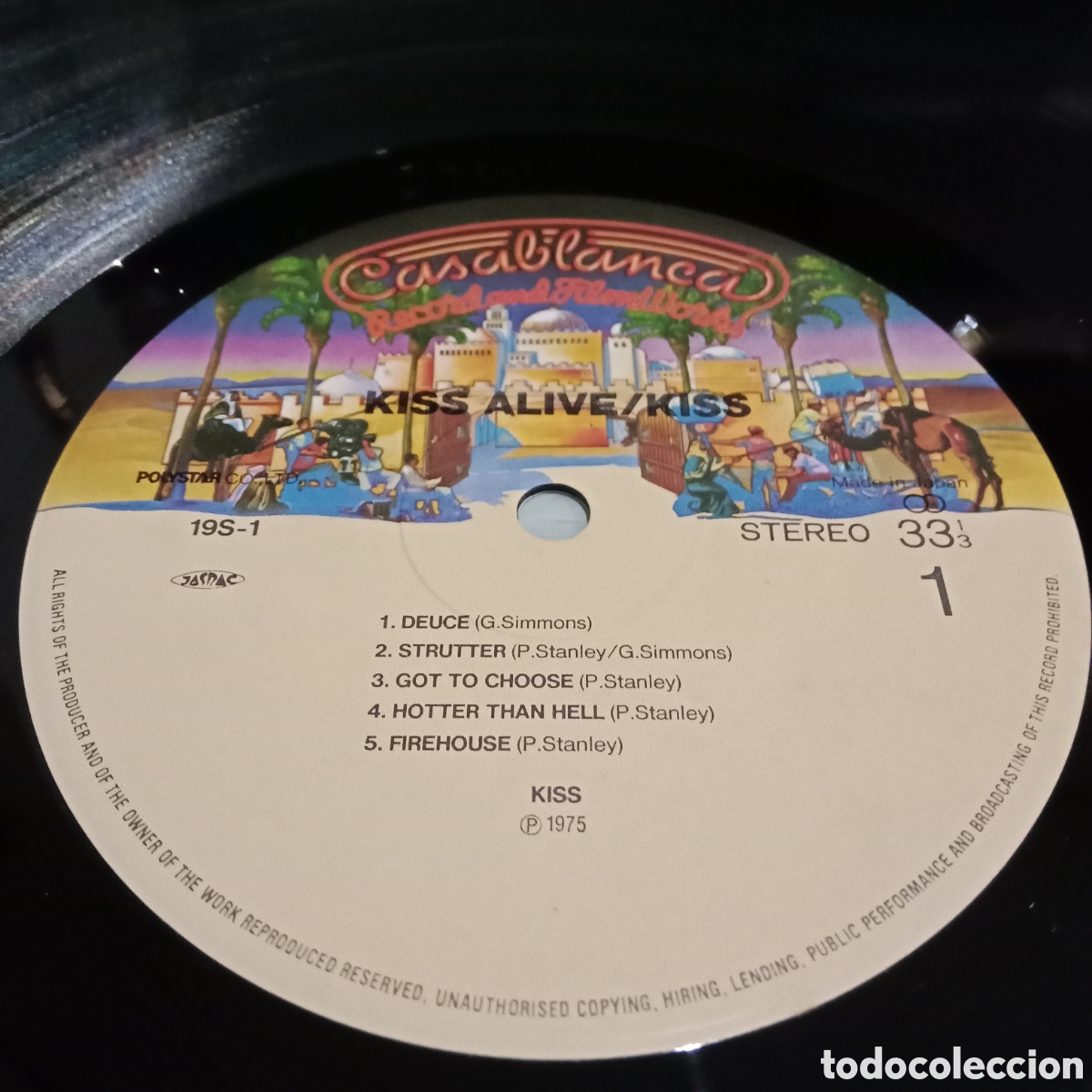 Discos de vinilo: KISS - ALIVE! - LP DOBLE GATEFOLD - Foto 11