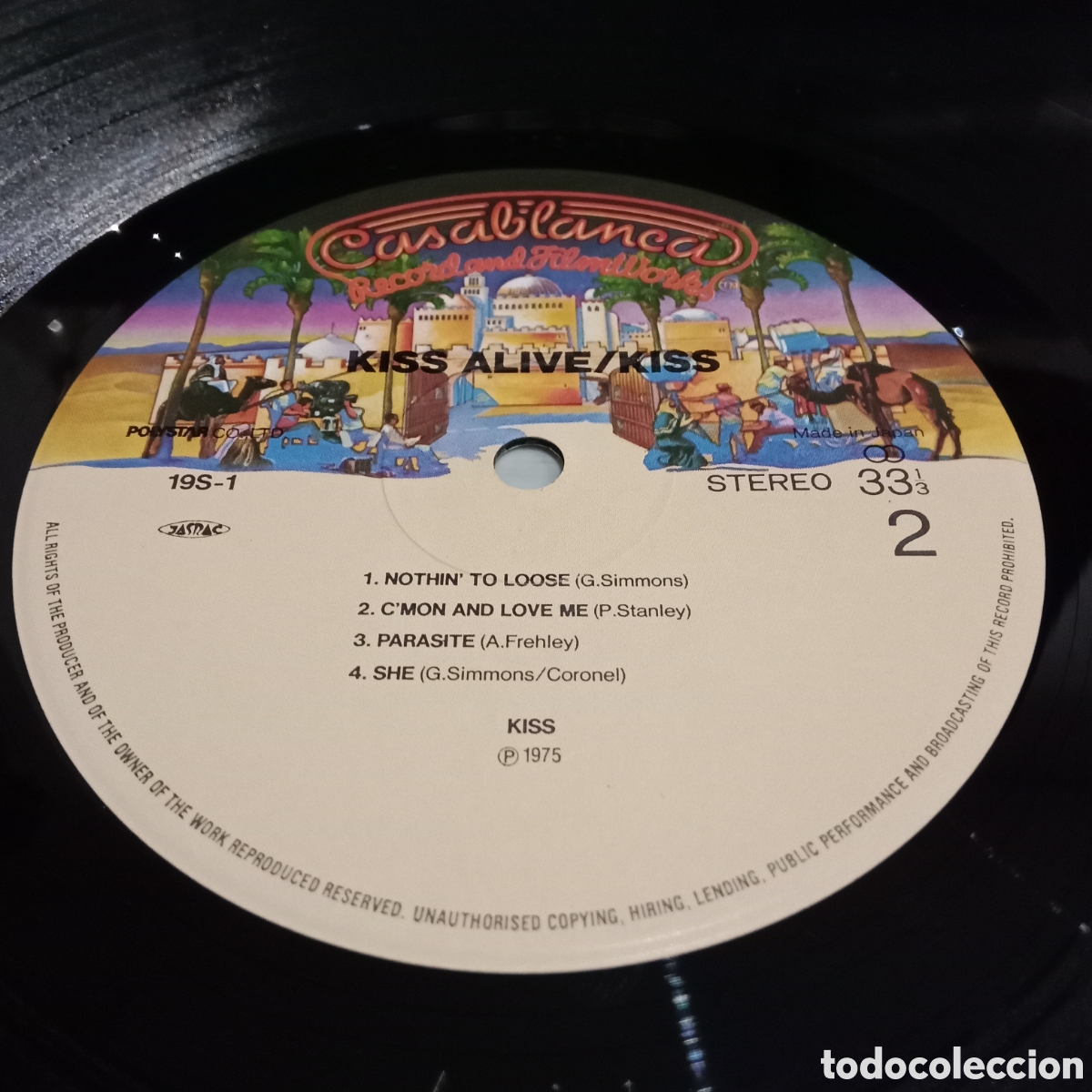 Discos de vinilo: KISS - ALIVE! - LP DOBLE GATEFOLD - Foto 12
