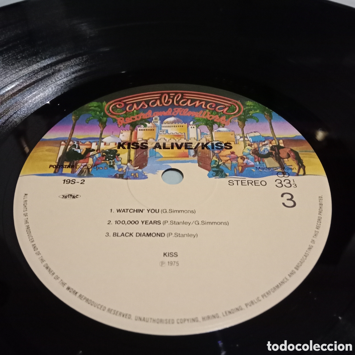 Discos de vinilo: KISS - ALIVE! - LP DOBLE GATEFOLD - Foto 13