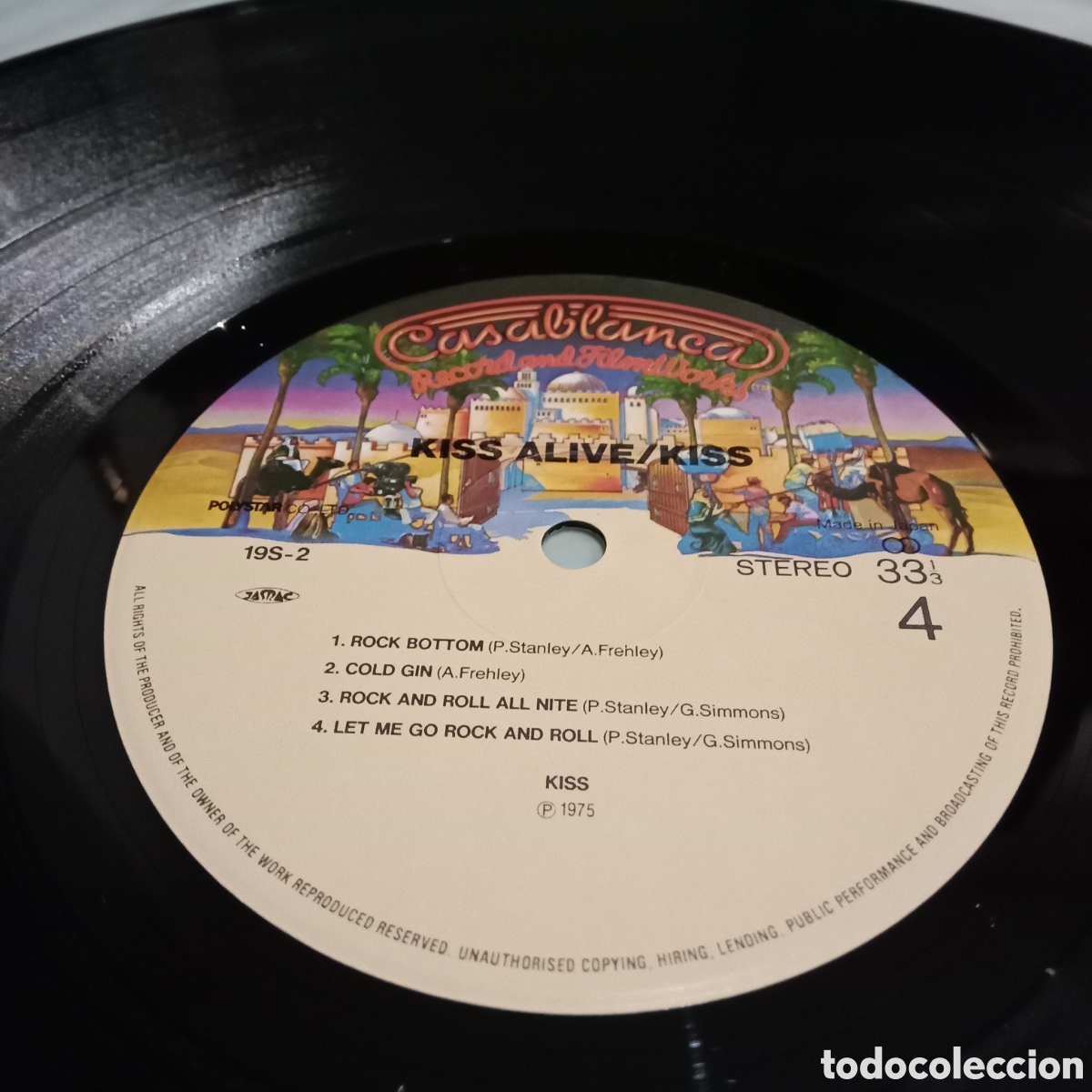 Discos de vinilo: KISS - ALIVE! - LP DOBLE GATEFOLD - Foto 14
