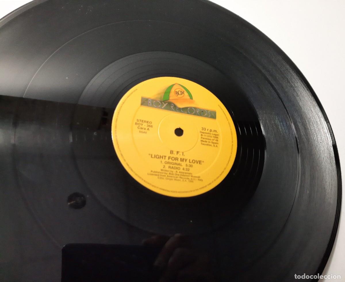 Discos de vinilo: B. F. I. &lrm;&ndash; Light for my love - Foto 5