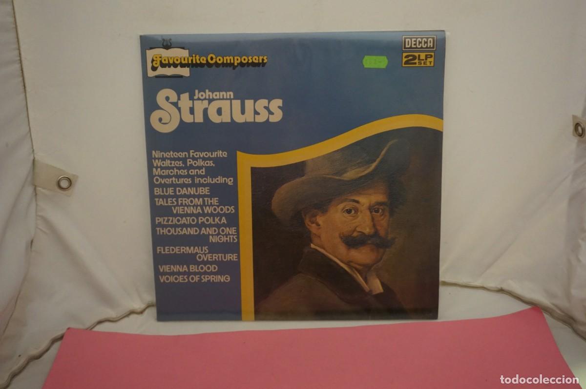 Discos de vinilo: DOBLE LP - JOHANN STRAUSS - DISCO COMO NUEVO - Foto 1