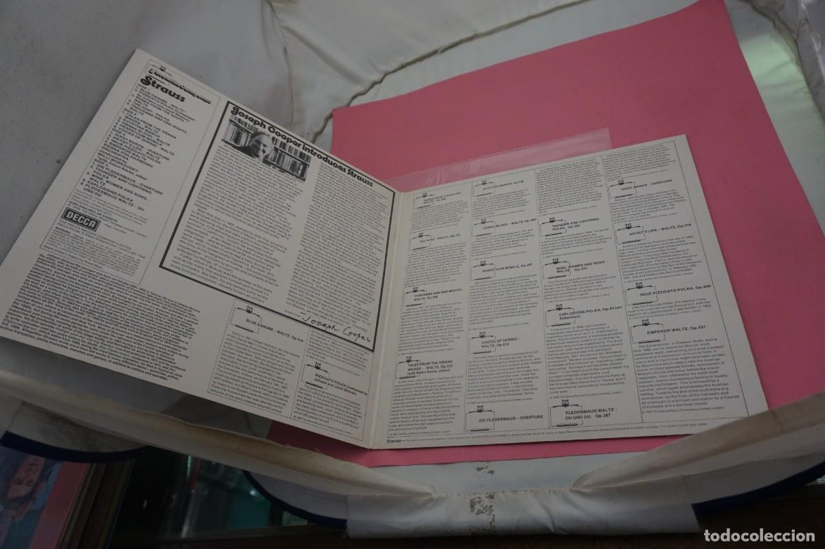 Discos de vinilo: DOBLE LP - JOHANN STRAUSS - DISCO COMO NUEVO - Foto 2
