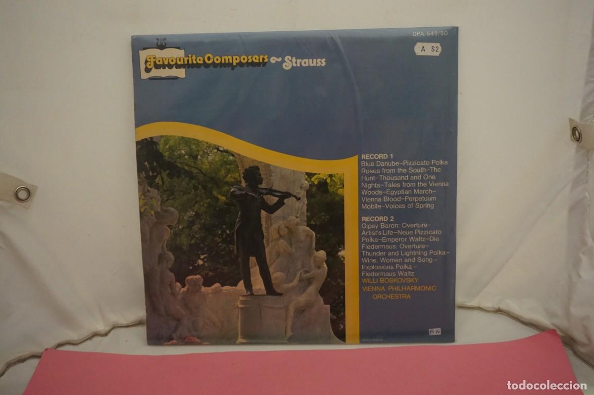 Discos de vinilo: DOBLE LP - JOHANN STRAUSS - DISCO COMO NUEVO - Foto 5