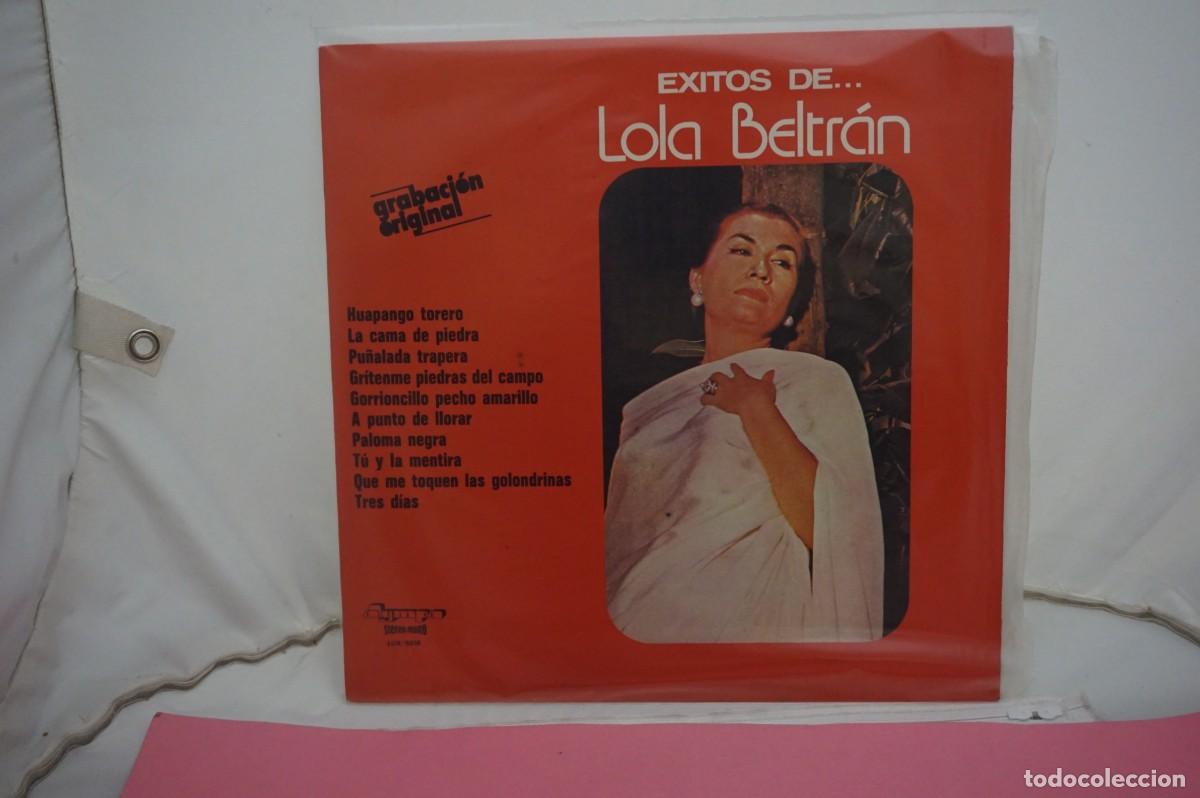 Discos de vinilo: LP - EXITOS DE... LOLA BELTRAN - DISCO COMO NUEVO - Foto 1