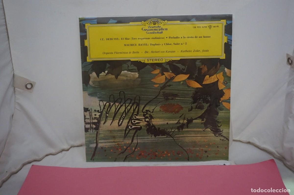 Discos de vinilo: LP - CR DEBUSSY - EL MAR - DISCO COMO NUEVO - Foto 1