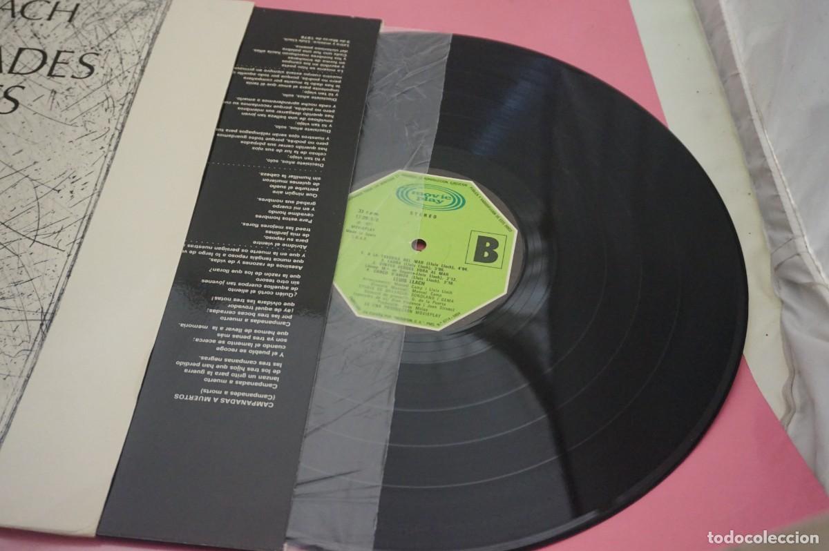 Discos de vinilo: LP - LLUIS LLACH - CAMPANDES A MORTS - DISCO COMO NUEVO - Foto 2