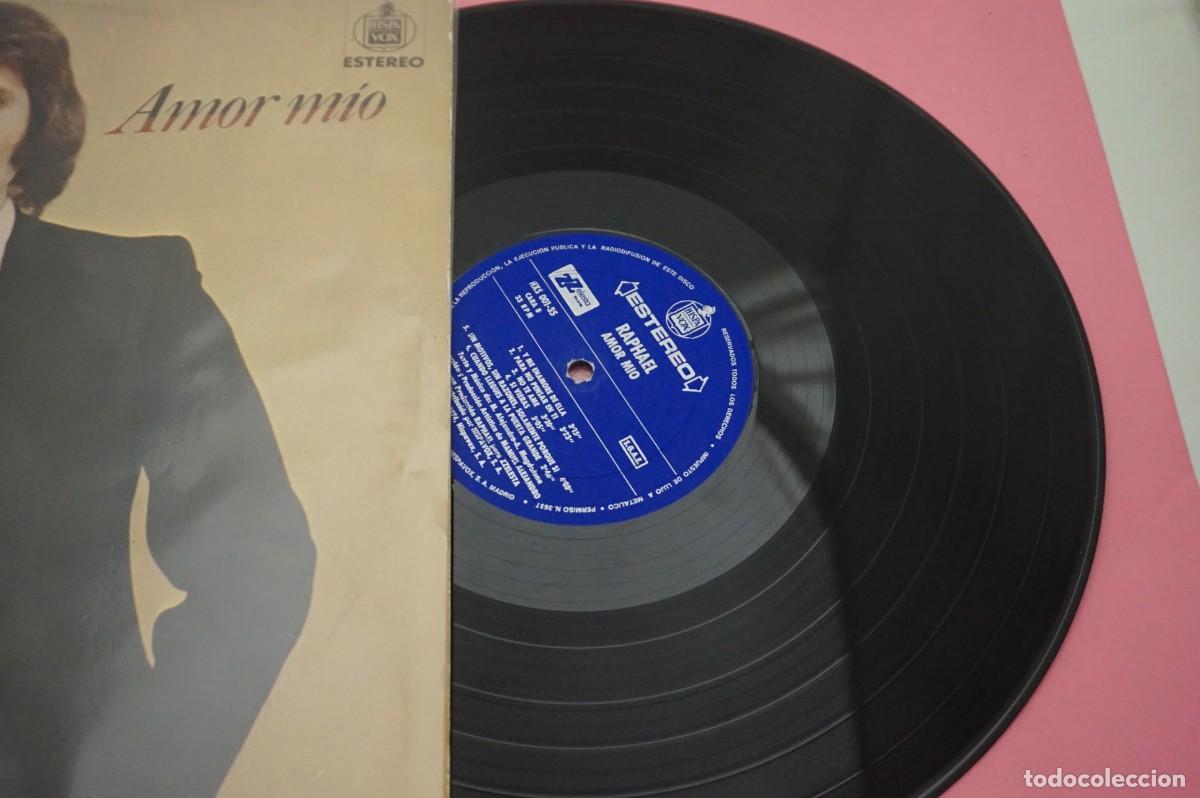 Discos de vinilo: LP - RAPHAEL - AMOR MIO / DISCO EN EXCELENTE ESTADO - Foto 2