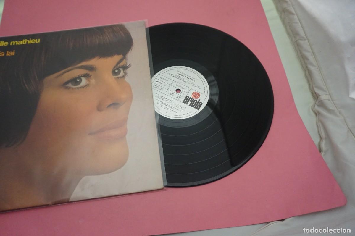 Discos de vinilo: LP - MIREILLE MATHIEU - CHANTE FRANCIS LAI / DISCO EN EXCELENTE ESTADO - Foto 2