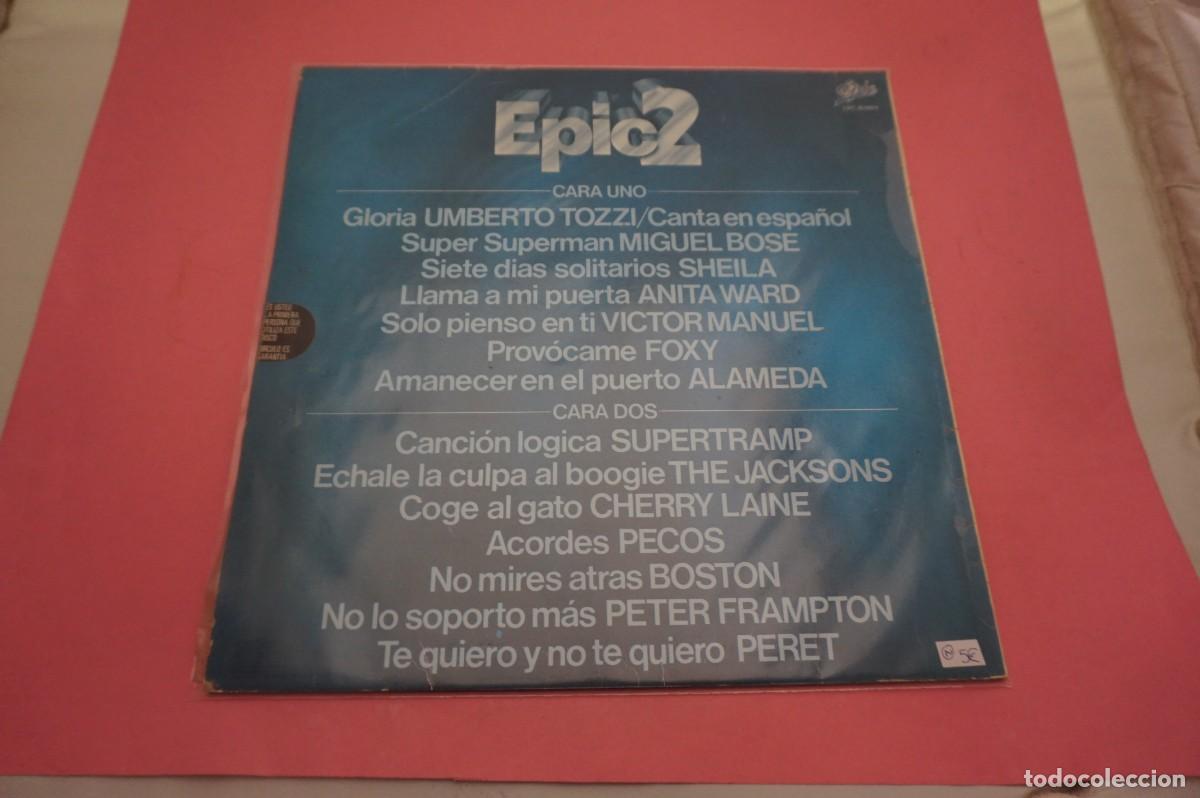 Discos de vinilo: LP - EPIC2 PRESENTA EL DISCO DE ORO / DISCO EN EXCELENTE ESTADO - Foto 3