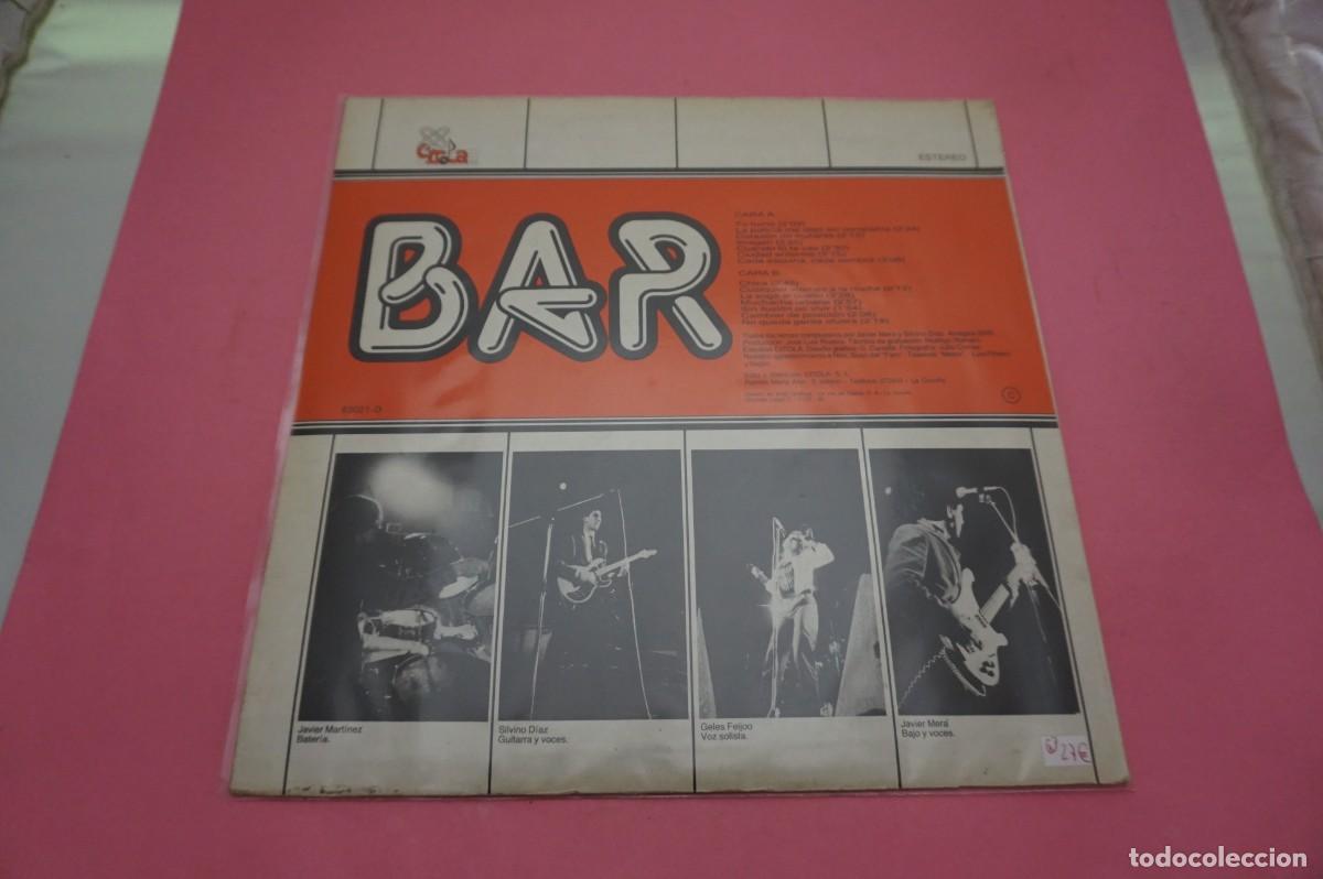 Discos de vinilo: LP - BAR - BAR / DISCO EN EXCELENTE ESTADO - Foto 3