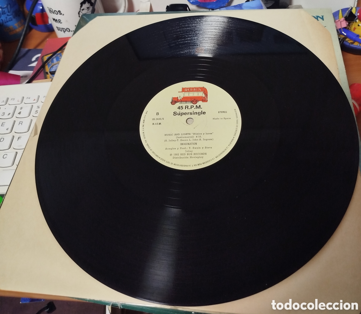 Discos de vinilo: Imagination &ndash; Just An Illusion - Foto 2