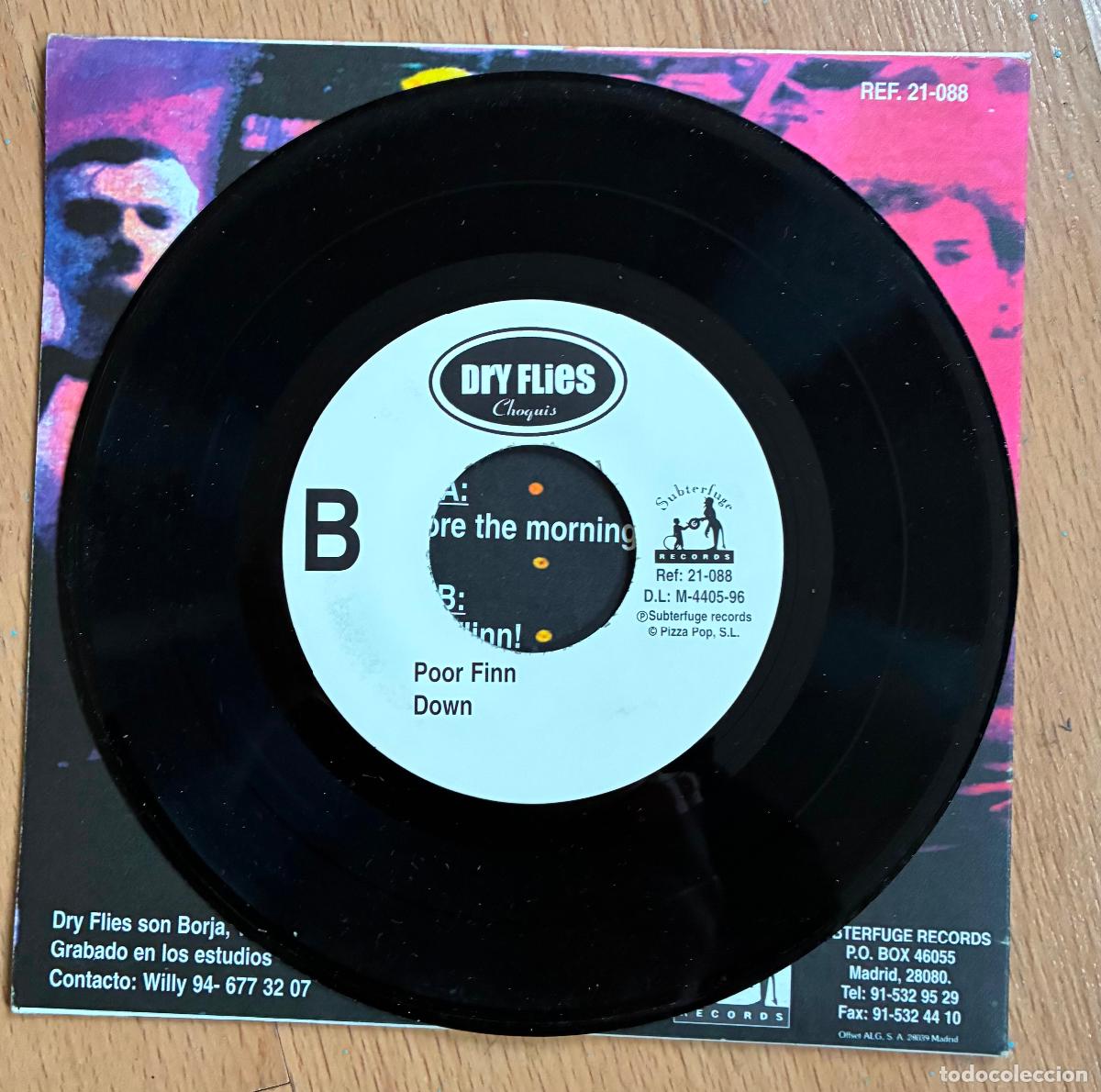 Discos de vinilo: DRY FILES Choquis SINGLE - Foto 4