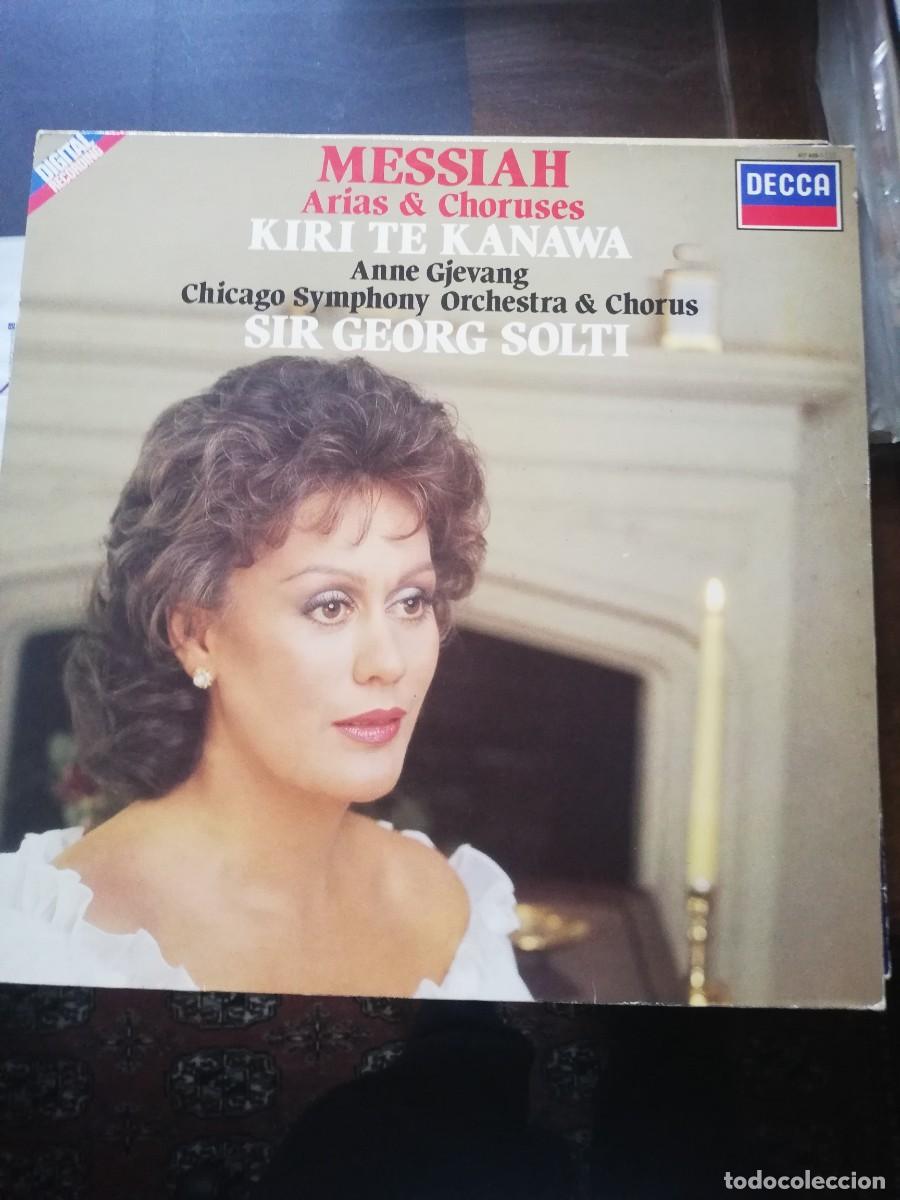 Dischi in vinile: EL MESIAS ARIAS Y COROS DE GEORGE FRIDERIC HANDEL