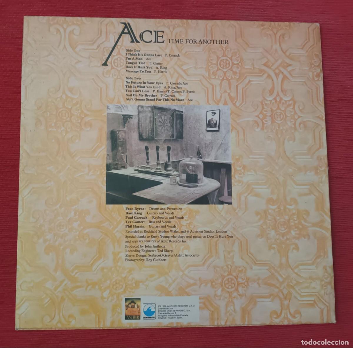 Discos de vinilo: ACE - TIME FOR ANOTHER - LP - Foto 2