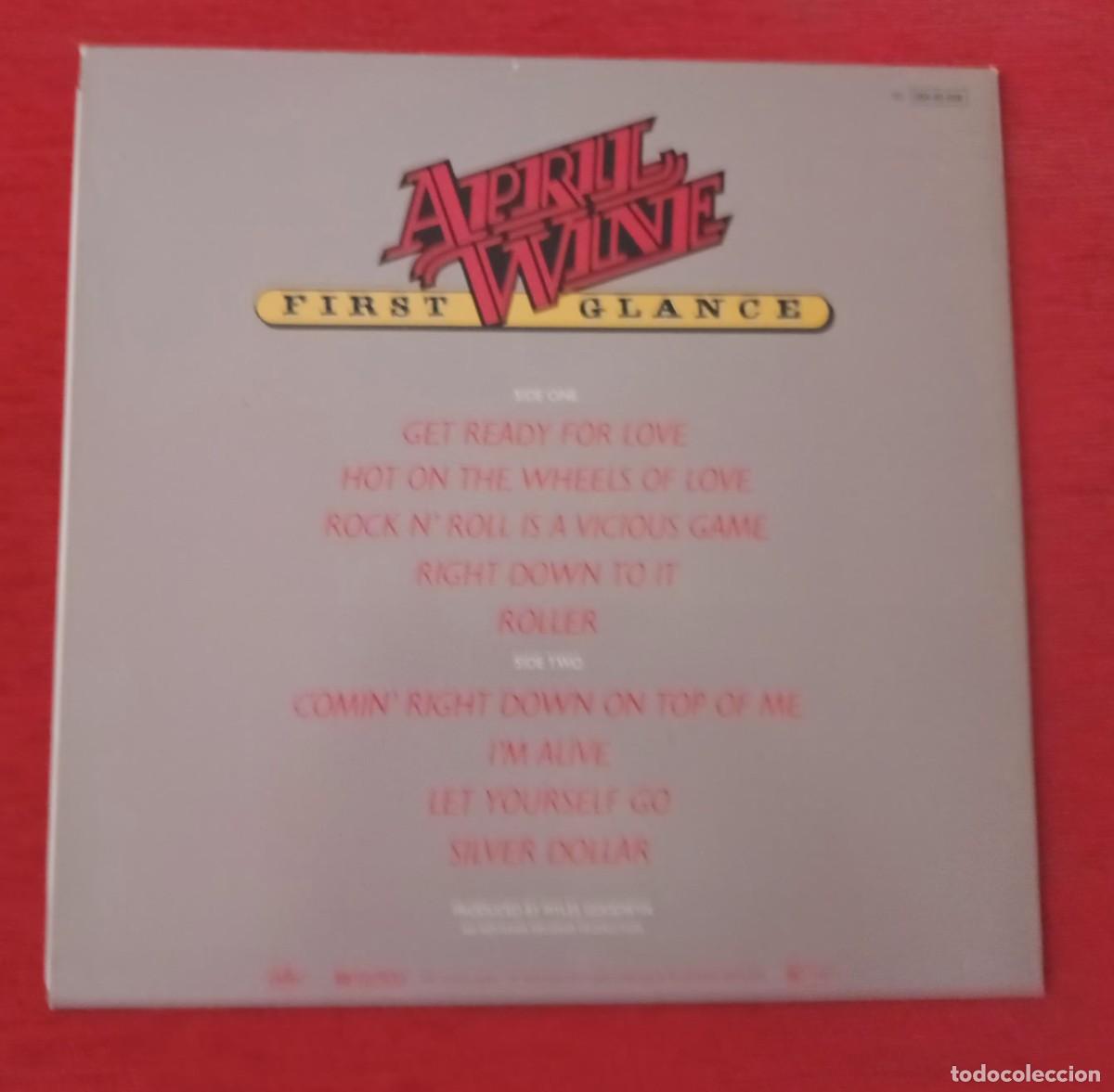 Discos de vinilo: APRIL WINE - FIRST GLANCE - LP - Foto 2
