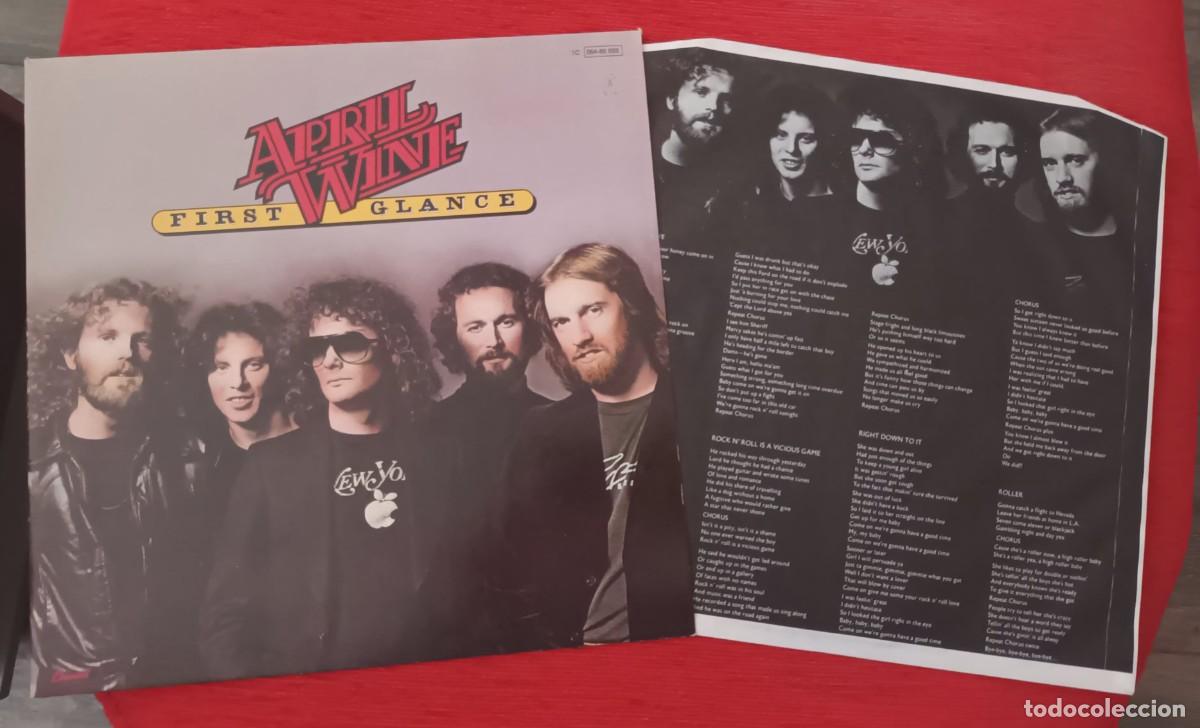 Discos de vinilo: APRIL WINE - FIRST GLANCE - LP - Foto 3