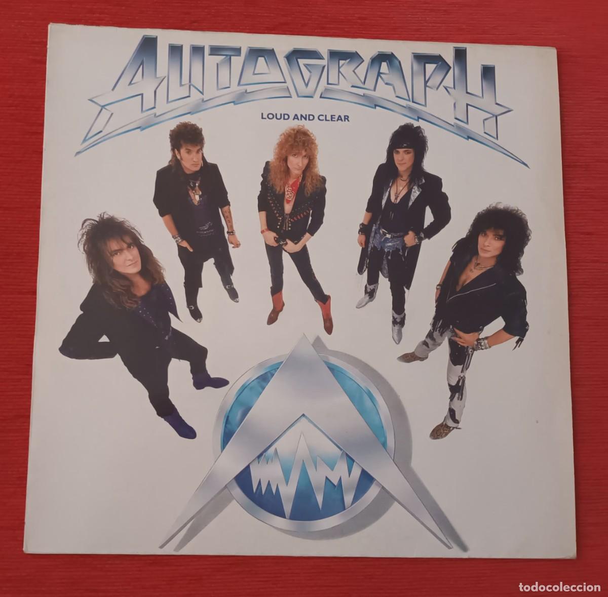 Discos de vinilo: AUTOGRAPH - LOUD AND CLEAR - LP - Foto 1
