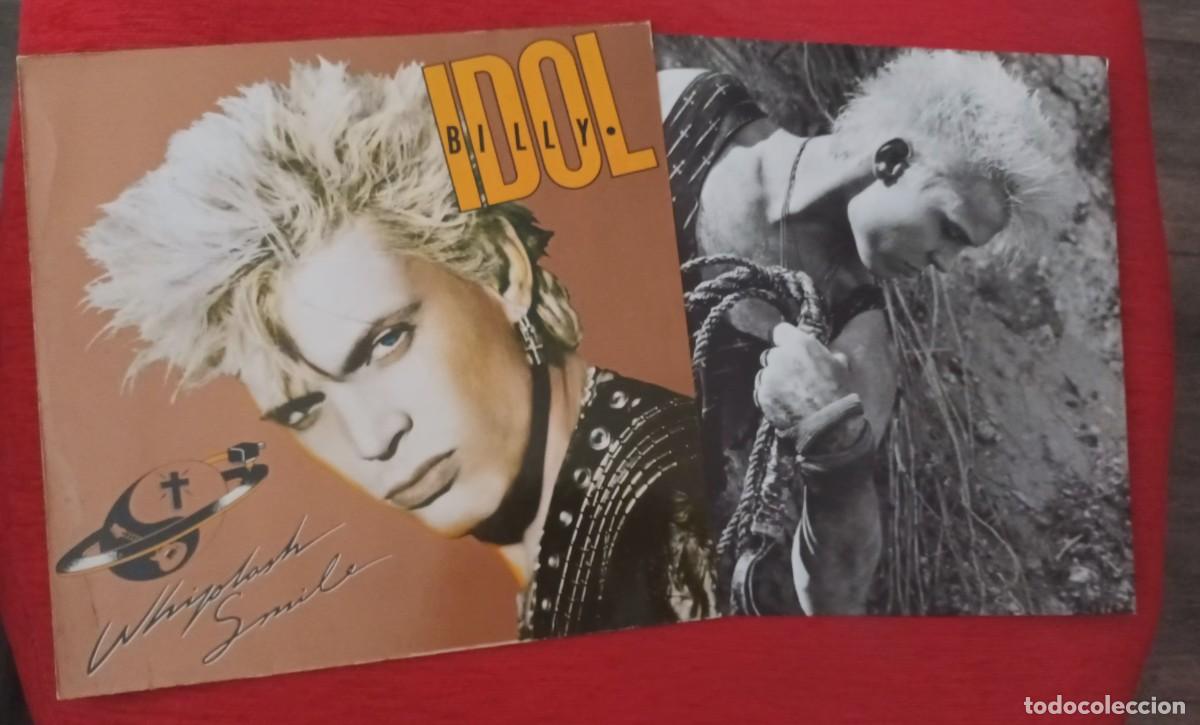 Discos de vinilo: BILLY IDOL - WHIPLASH SMILE - LP - Foto 3