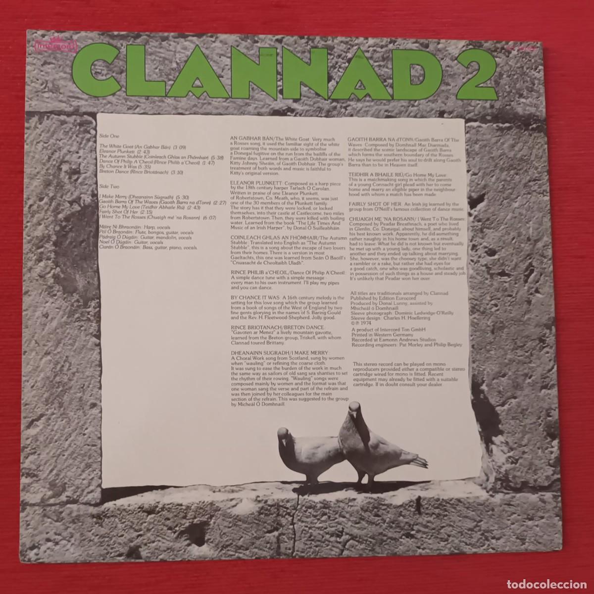 Discos de vinilo: CLANNAD - CLANNAD 2 - LP - Foto 2