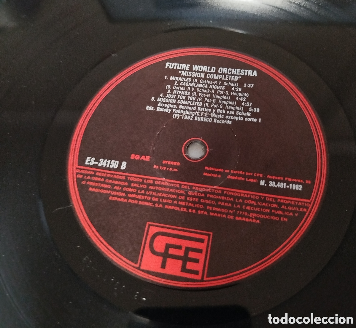 Discos de vinilo: Future World Orchestra &ndash; Mission Completed - Foto 3