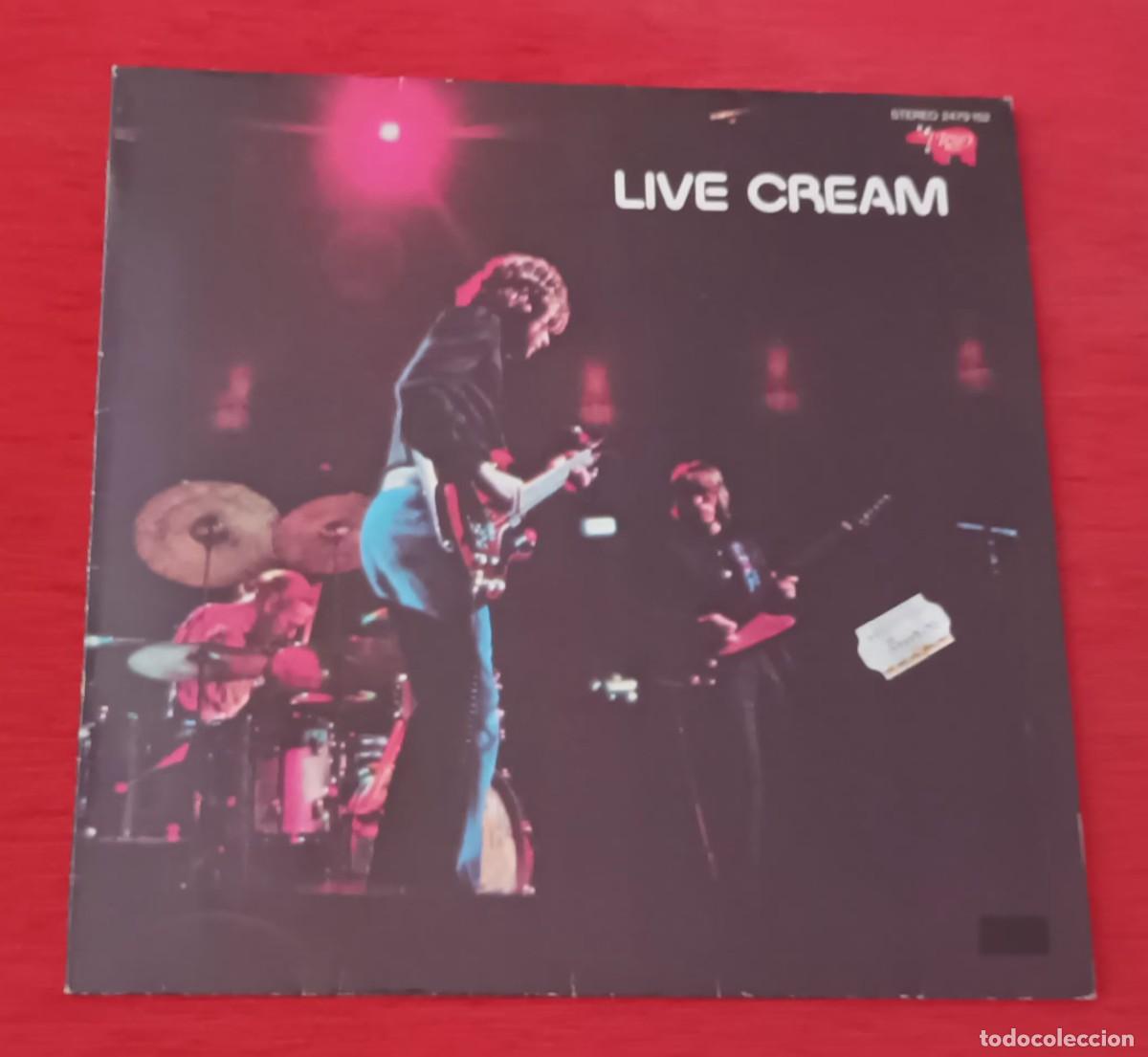 Discos de vinilo: CREAM - LIVE CREAM - LP - Foto 1
