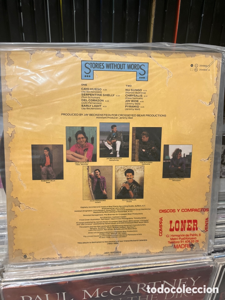 Discos de vinilo: spyro gyra stories without words - Foto 2