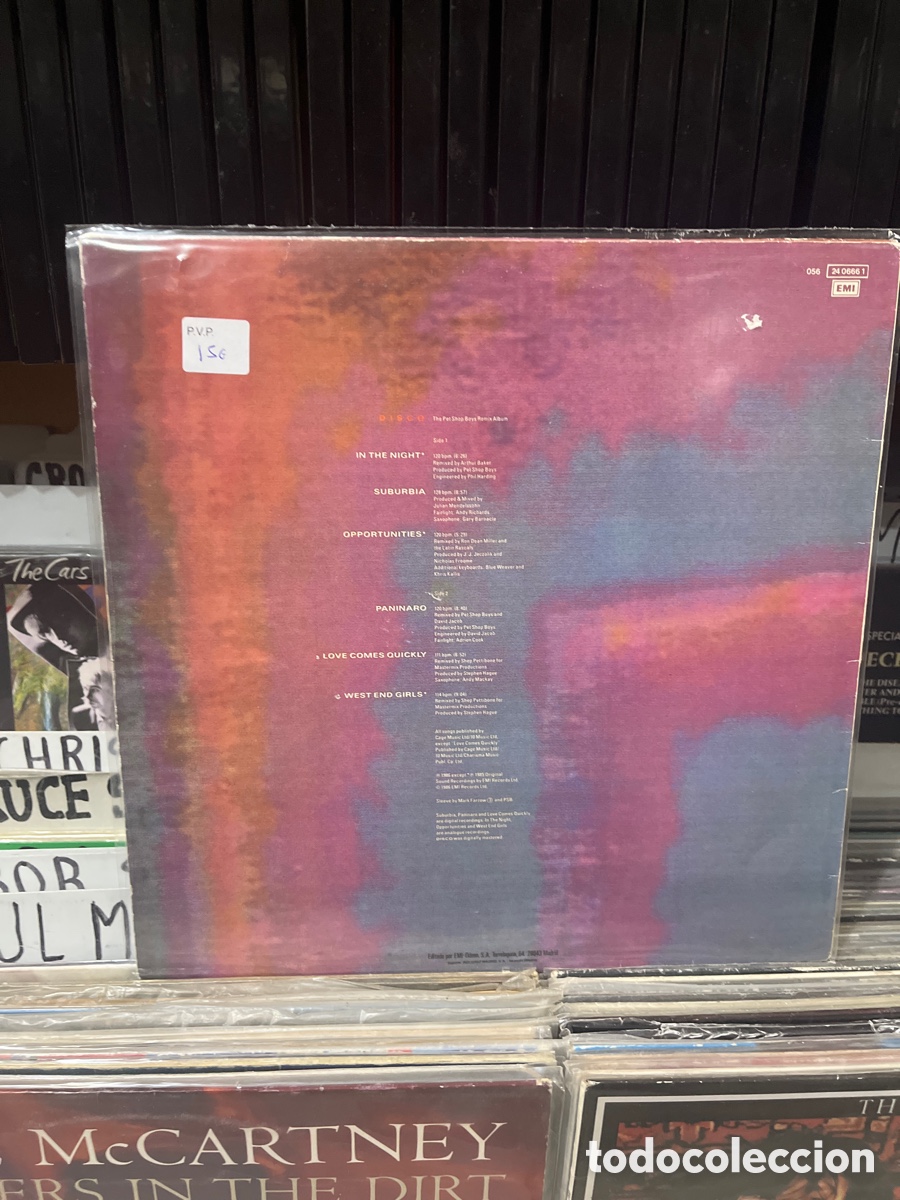 Discos de vinilo: pet shop boys disco disco - Foto 2