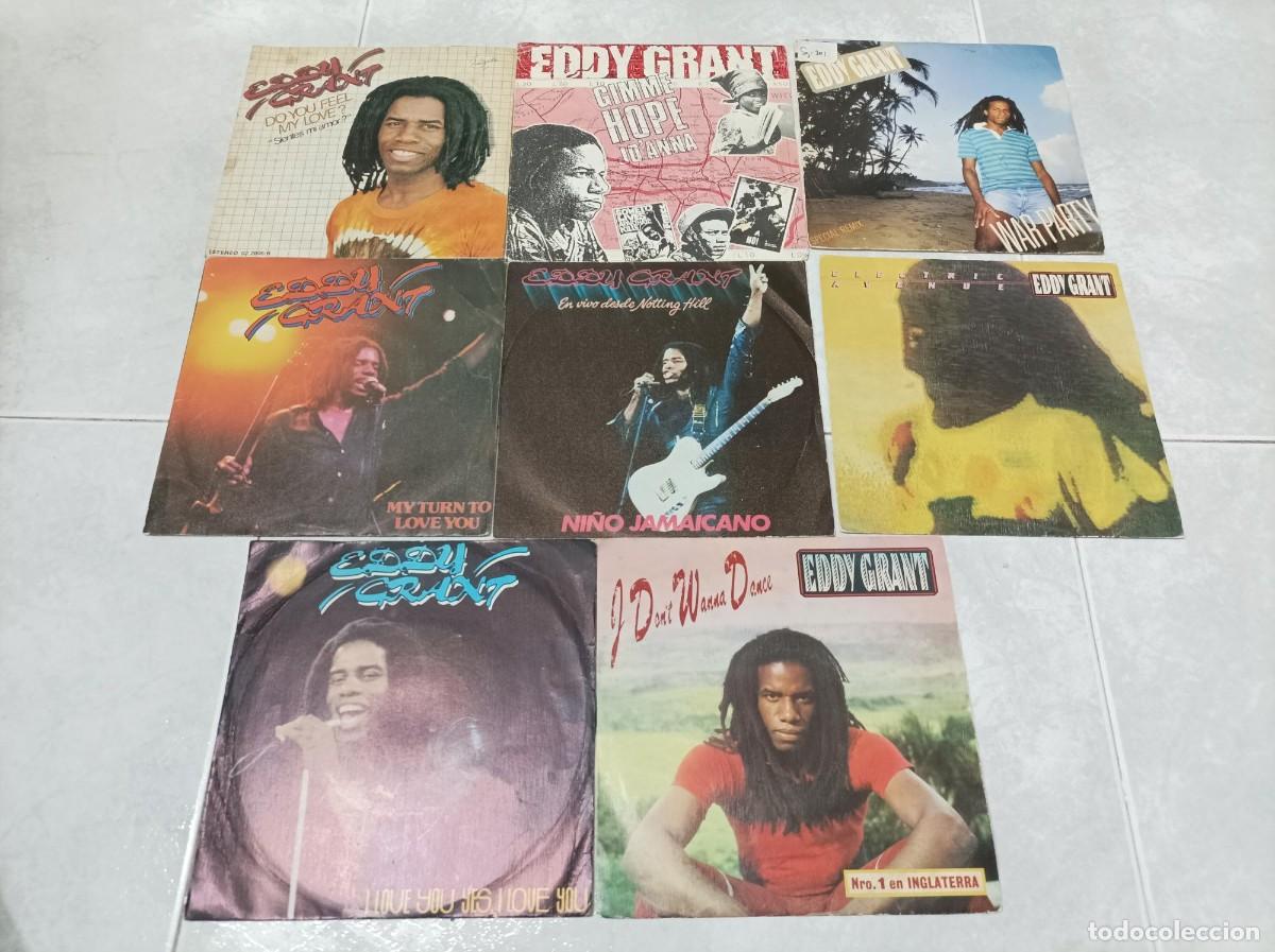 Discos de vinilo: Eddy Grant lote singles - Foto 1