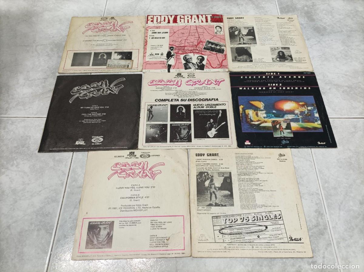 Discos de vinilo: Eddy Grant lote singles - Foto 2