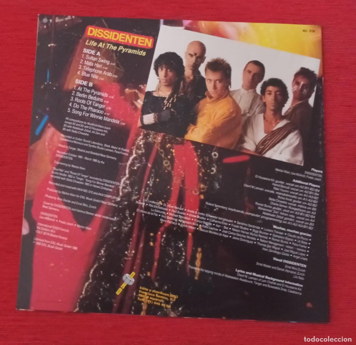 Discos de vinilo: DISSIDENTEN - LIFE AT THE PYRAMIDS - LP - Foto 2