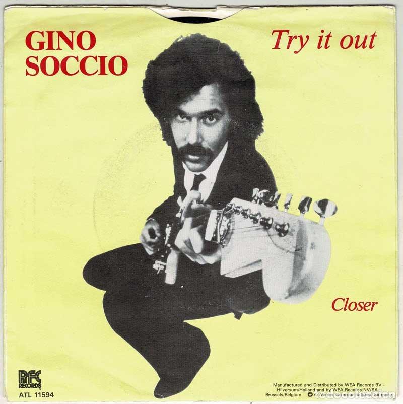 Discos de vinilo: Gino Soccio - Try it out / Closer. Single - Foto 2