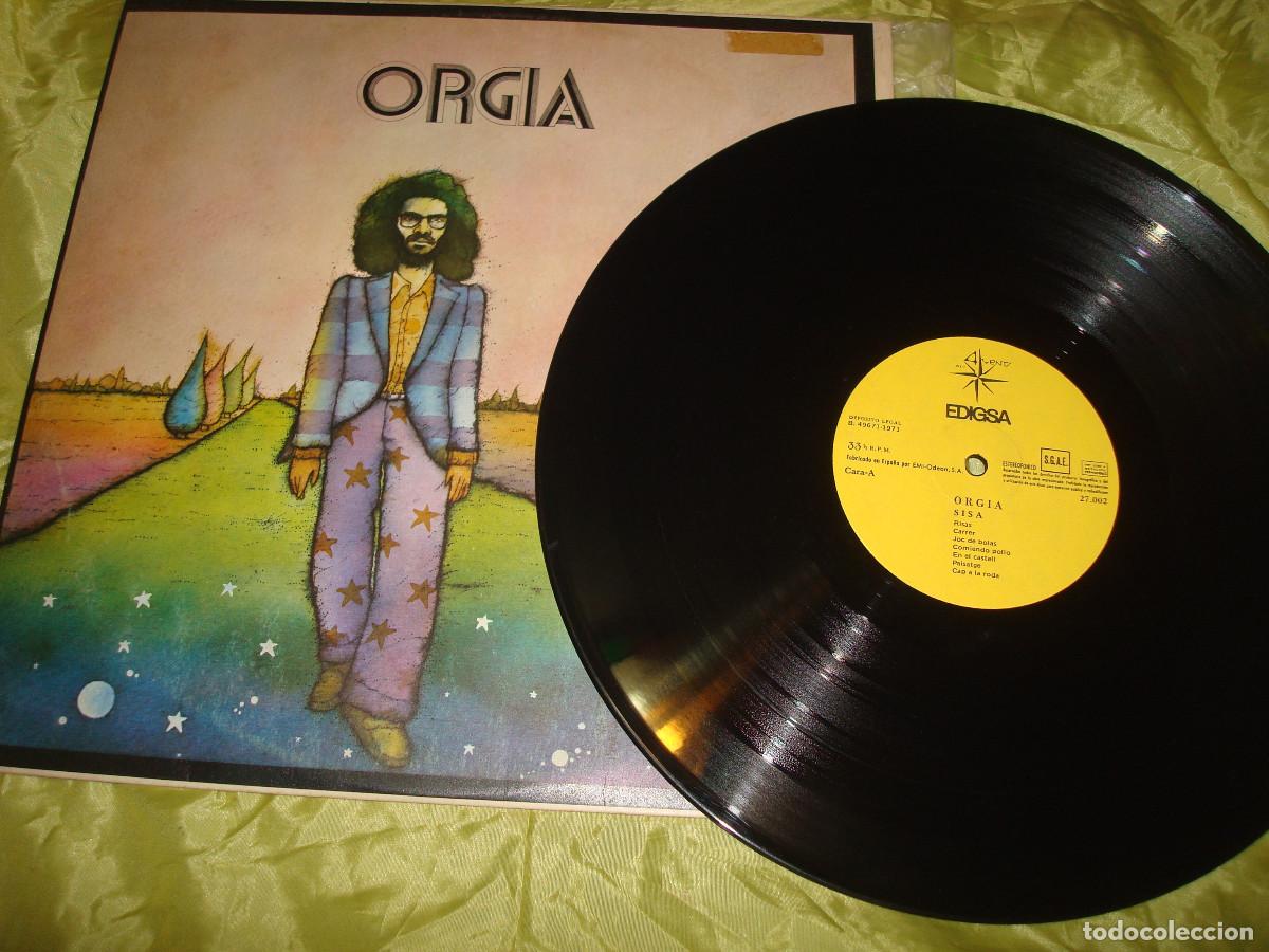 Discos de vinilo: SISA. ORGIA. EDIGSA, 1974 (#) - Foto 1
