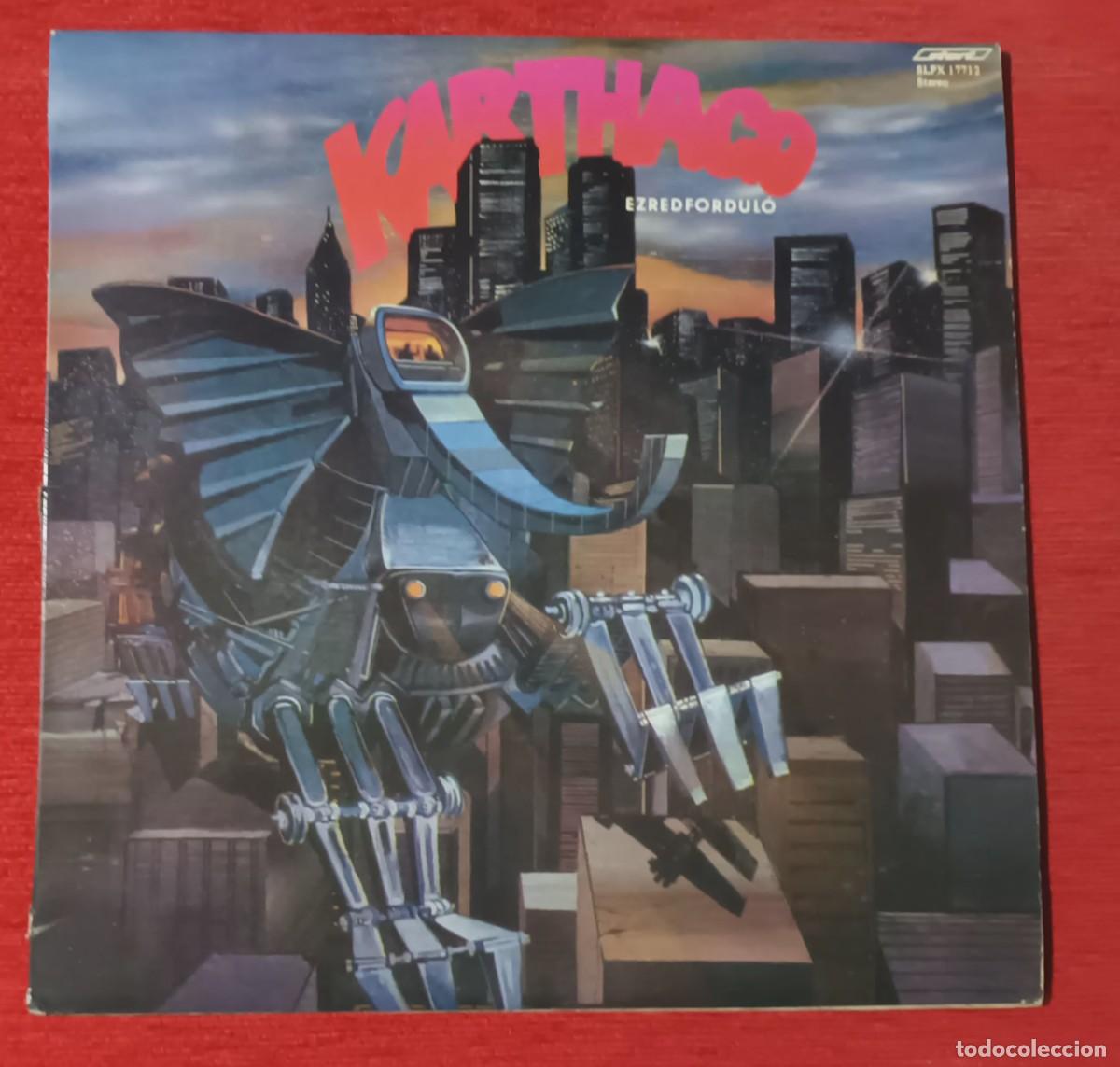 Discos de vinilo: KARTHAGO - EZREDFORDULO - LP - Foto 1