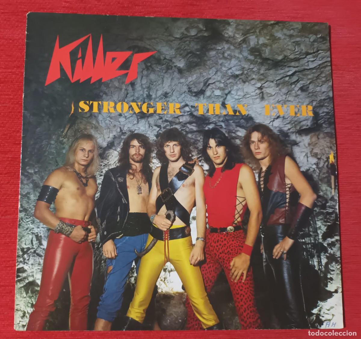 Discos de vinilo: KILLER - STRONGER THAN EVER - LP - Foto 1